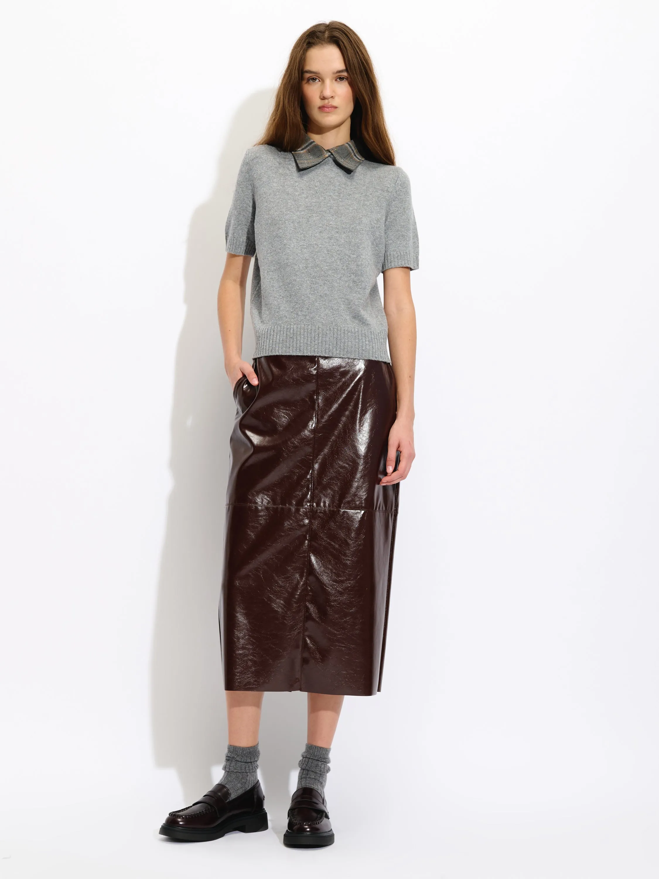 Knit Short Sleeve Top