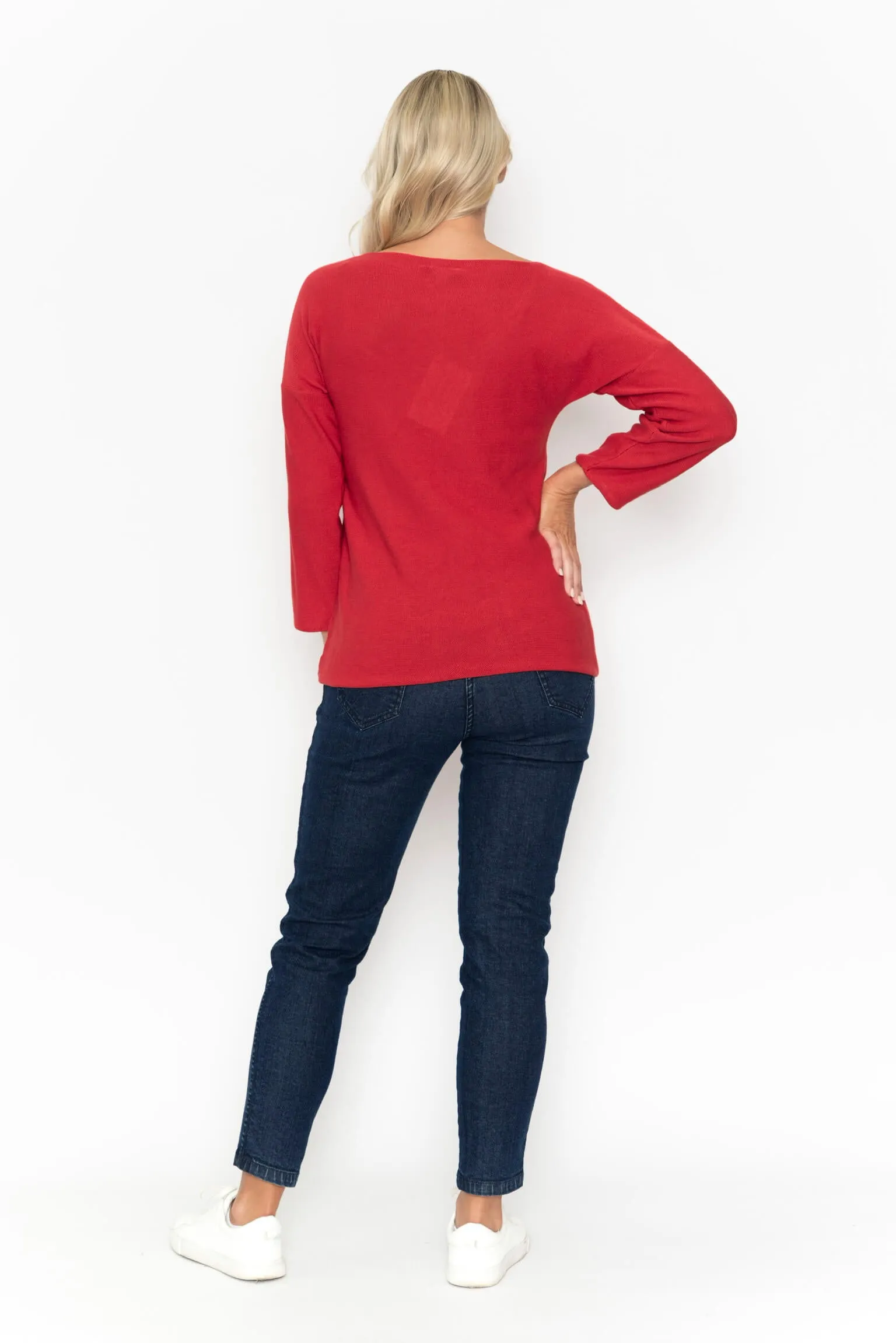 Knit Top V Neck