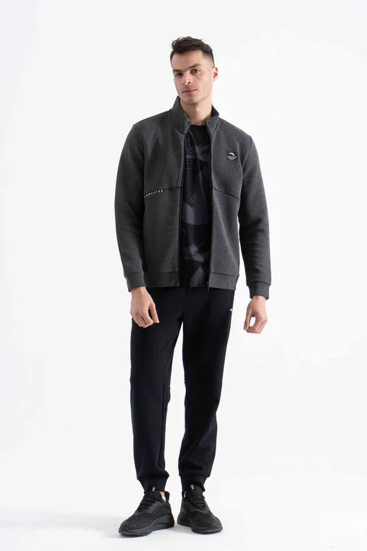 KNIT TRACK TOP