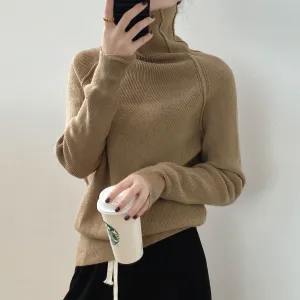[Korean Style] 6 Color Basic Turtleneck Sweater