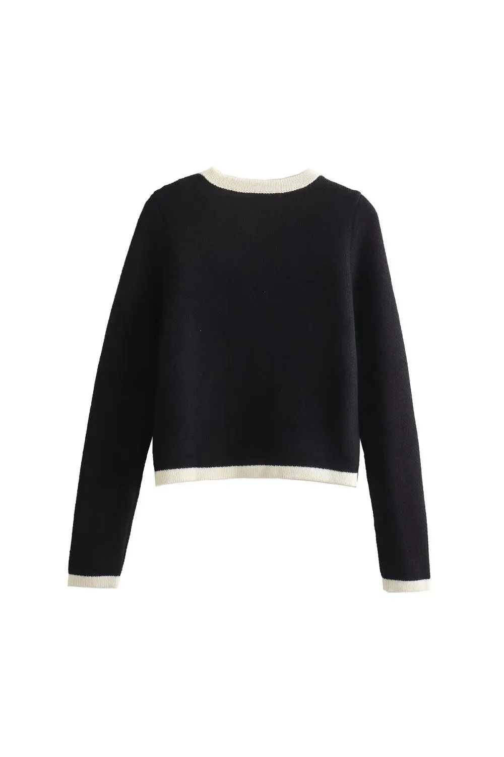 'Kseniya' Single-Breasted Knit Sweater