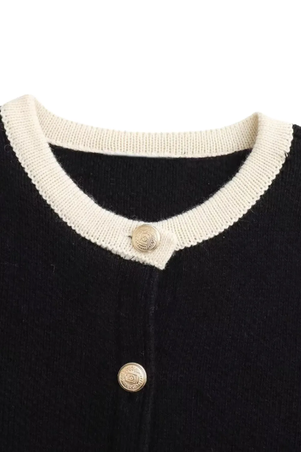 'Kseniya' Single-Breasted Knit Sweater