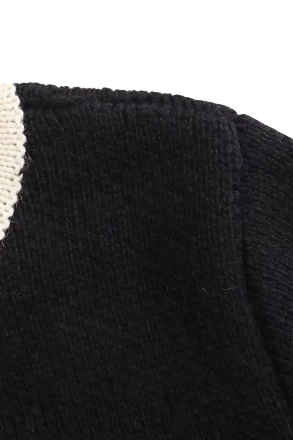 'Kseniya' Single-Breasted Knit Sweater