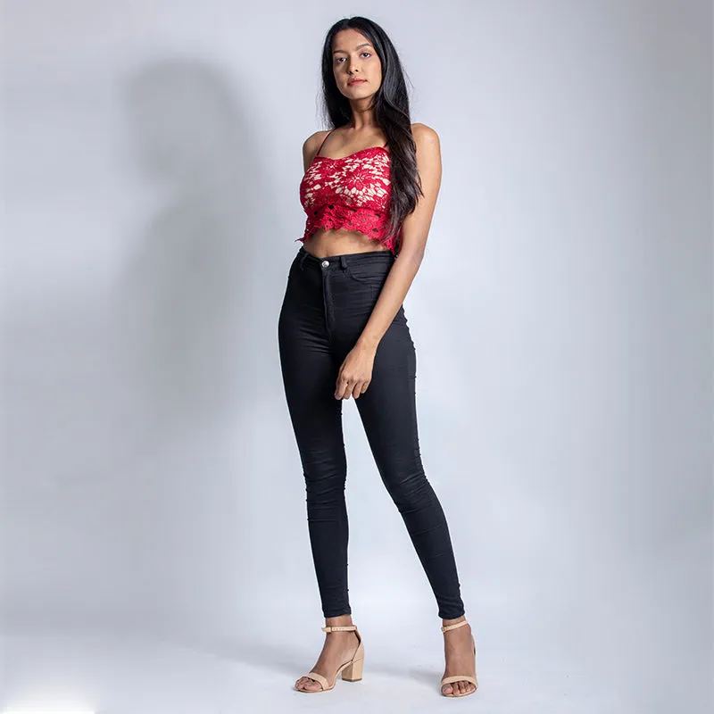Lace Crop Top