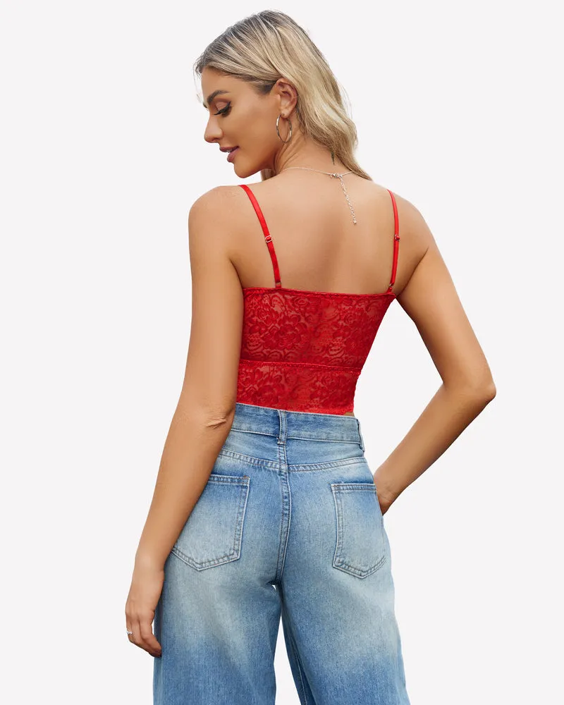 Lace Tank Top Tube Slim Basic Bralette