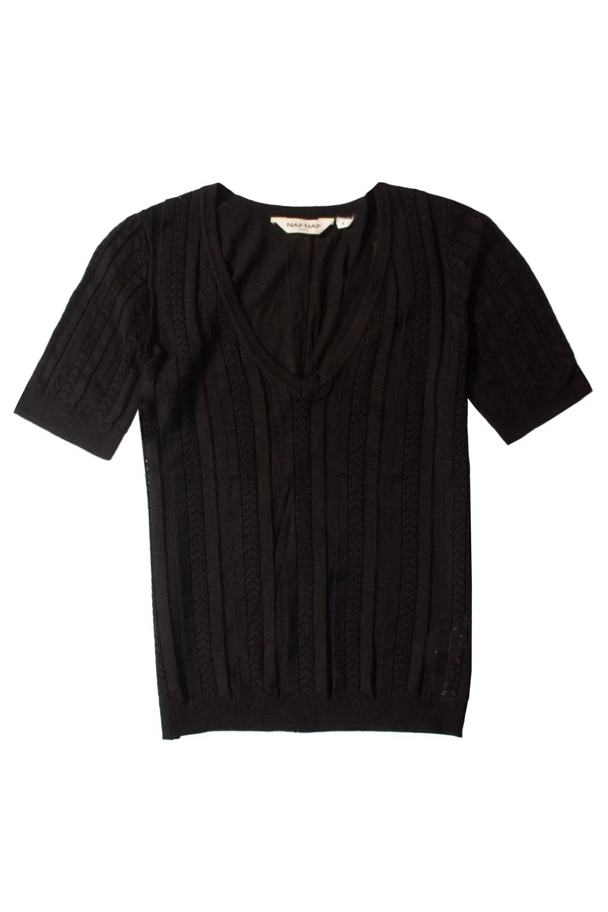 Lace V Neck T Shirt