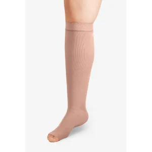 L&R USA (Solaris) ExoStrong Below Knee Open Toe w/Silicone Top 20-30 mmHg