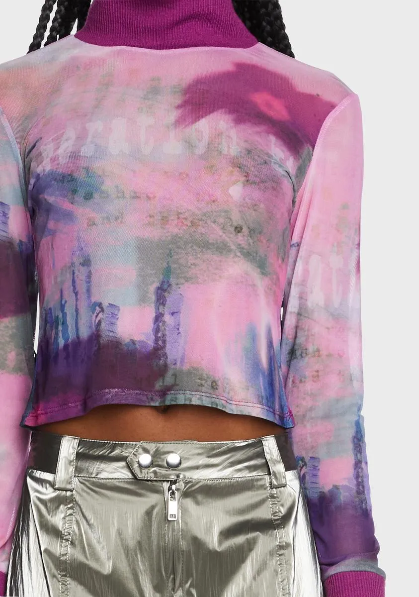 Lena Turtleneck Top