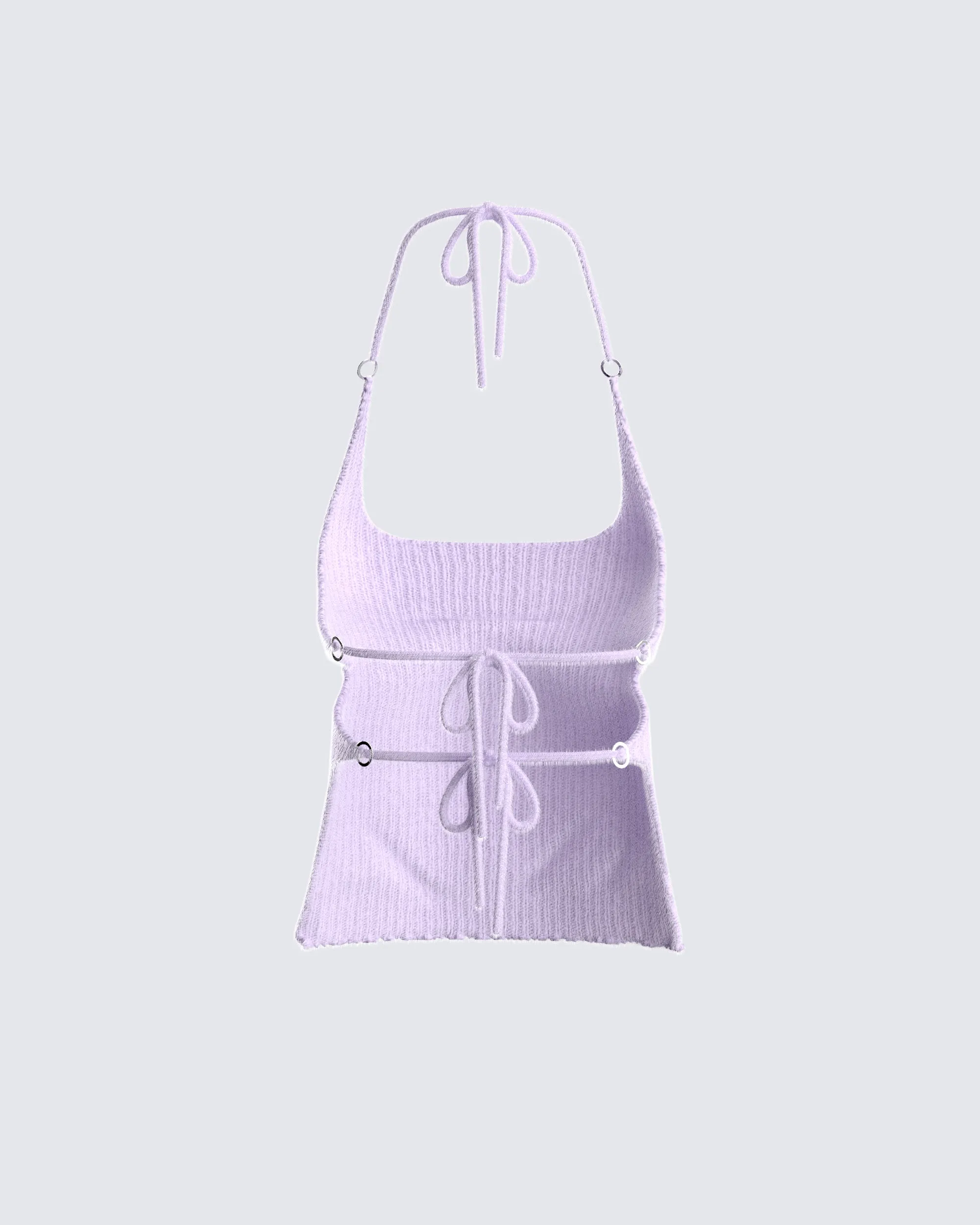 Liberty Lavender Knit Top
