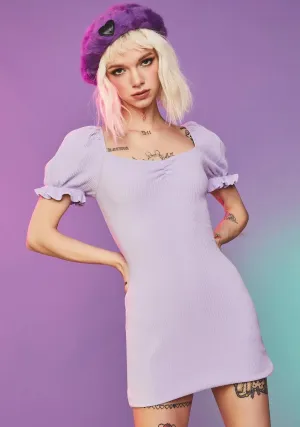 Lilac You're A Wildcard Mini Dress