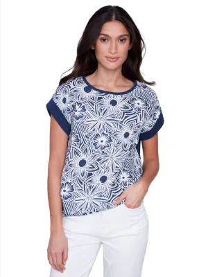 Linen Knit Top