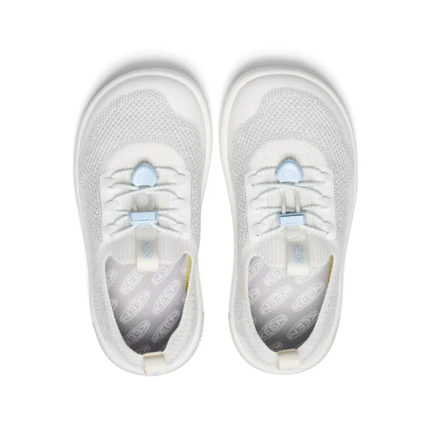 Little Kids' KNX Knit Sneaker  |  Star White/Skyway