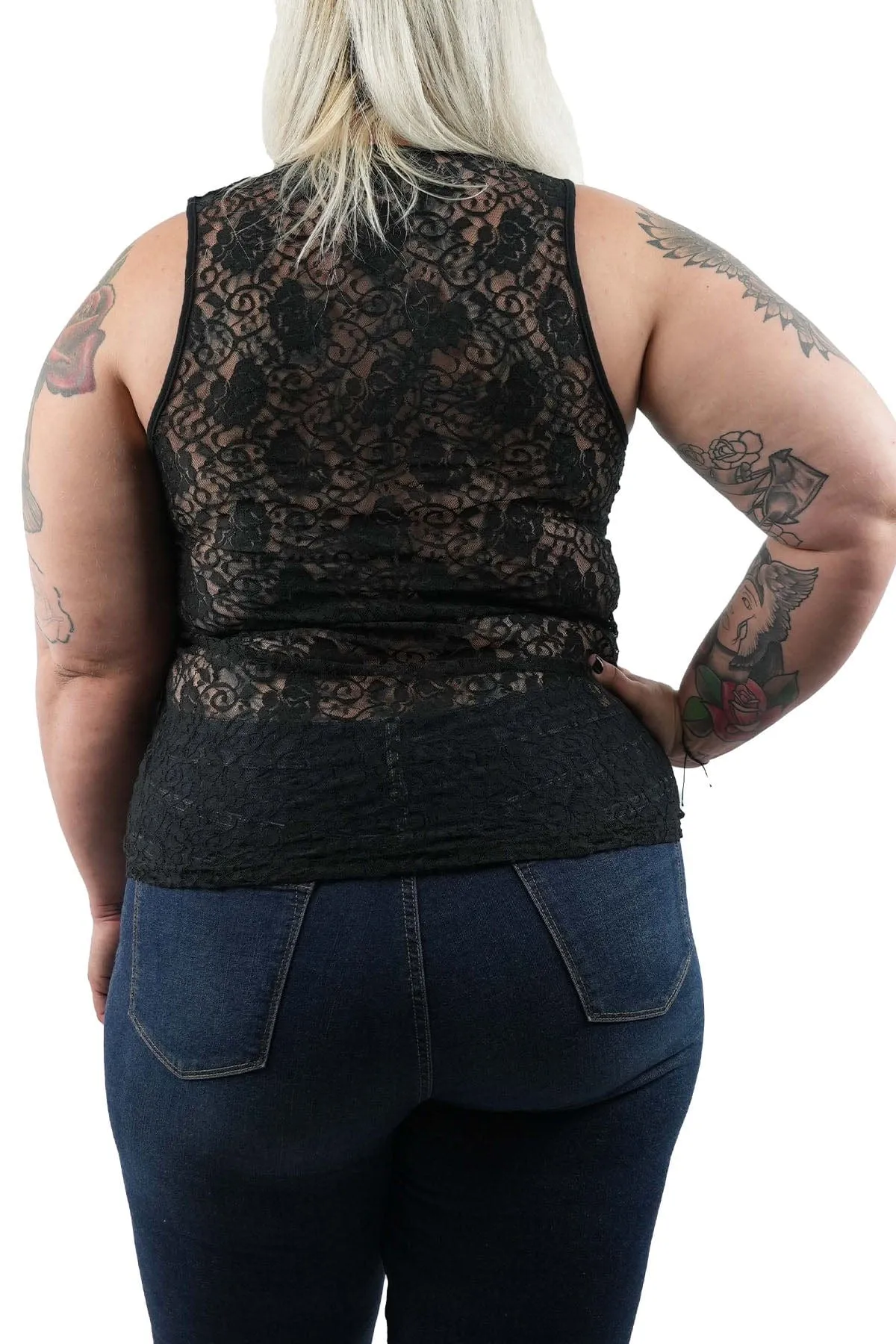 Live To Love Laceback Tank
