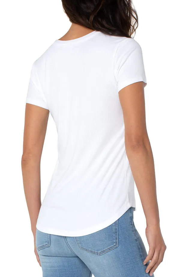 Liverpool Short Sleeve Henley Tee