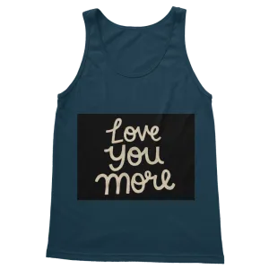Love You More Classic Adult Vest Top