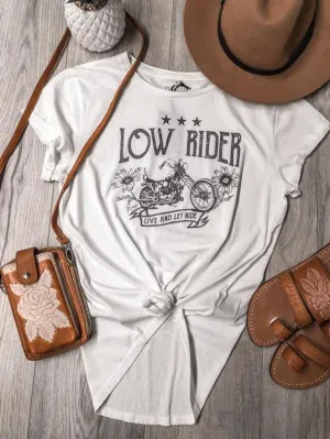 Low Rider Organic Tee - White