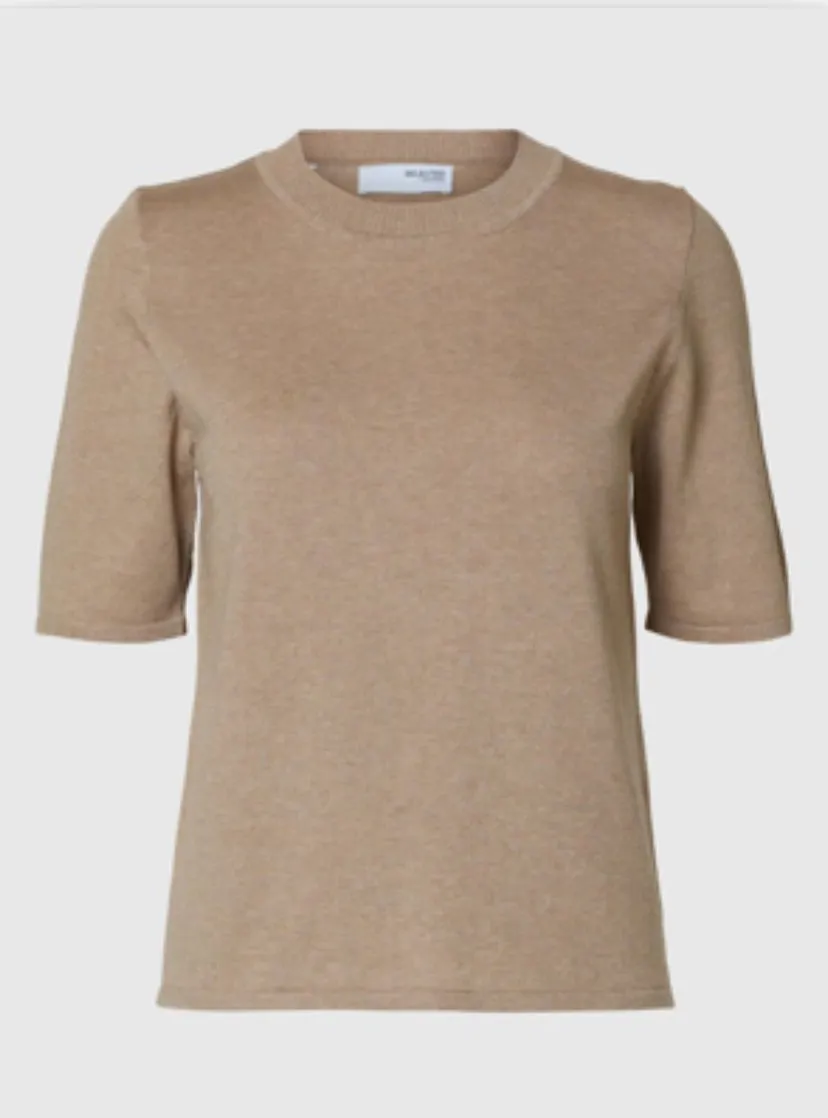LURA KNIT O-NECK - SELECTED FEMME