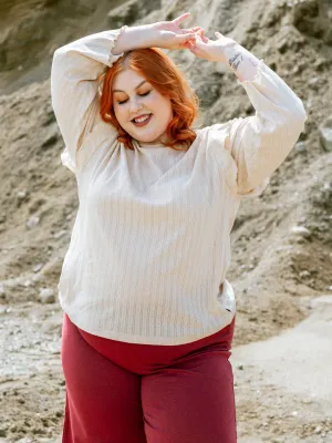 Magnolia Top Beige