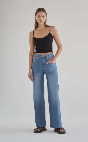 Marcia Black Knit Tank
