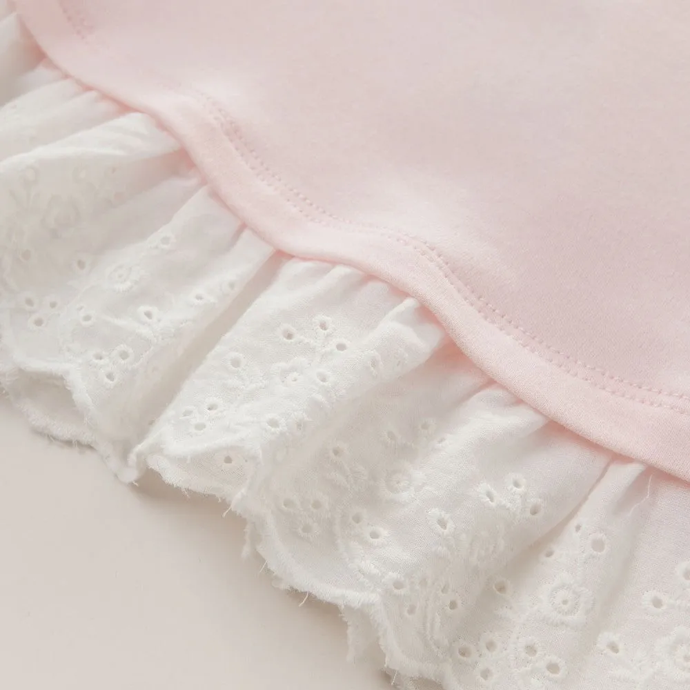 Margaret Peplum Lace Top