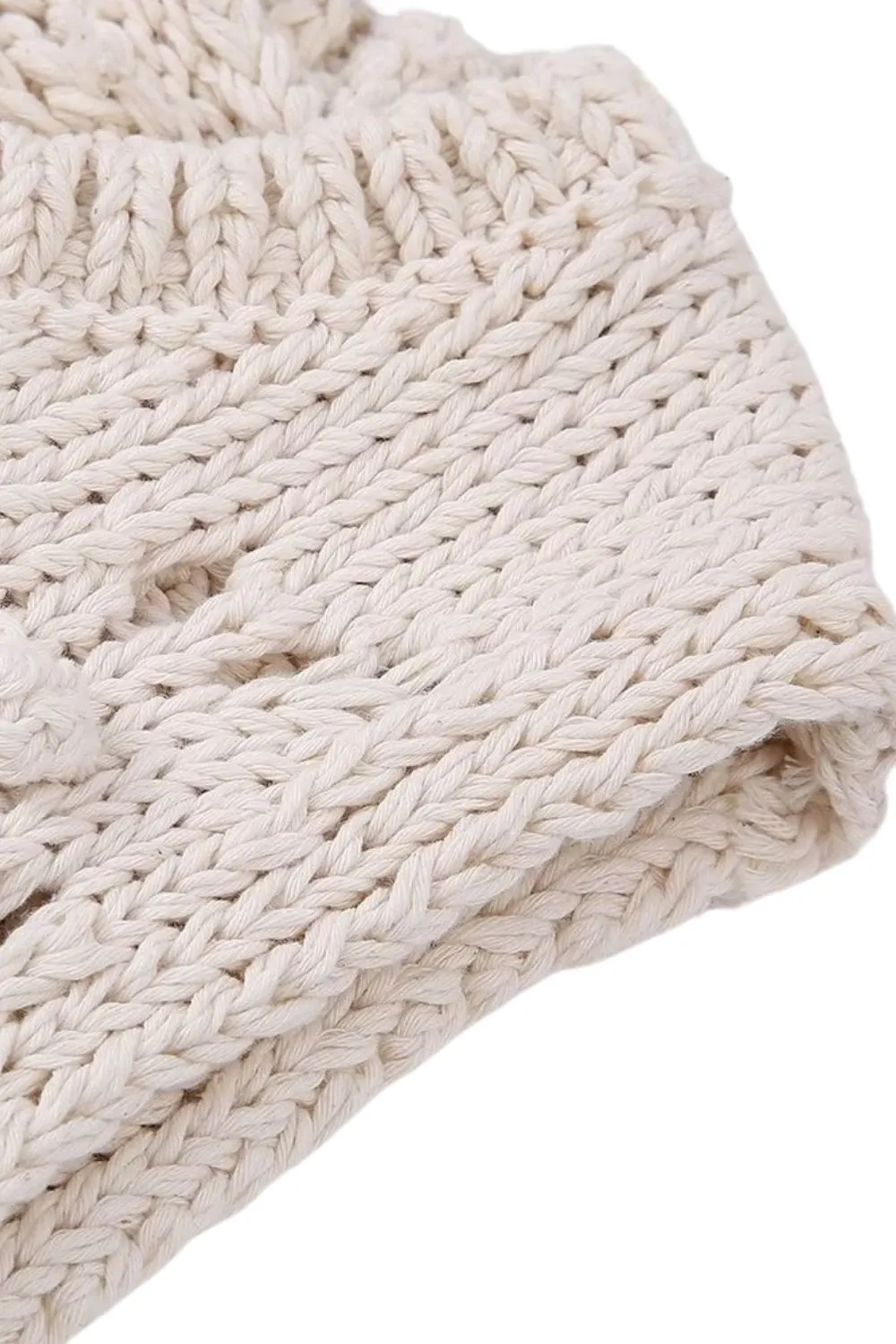 ‘Marina’ Cropped Round Neck Sleeveless Knit Top