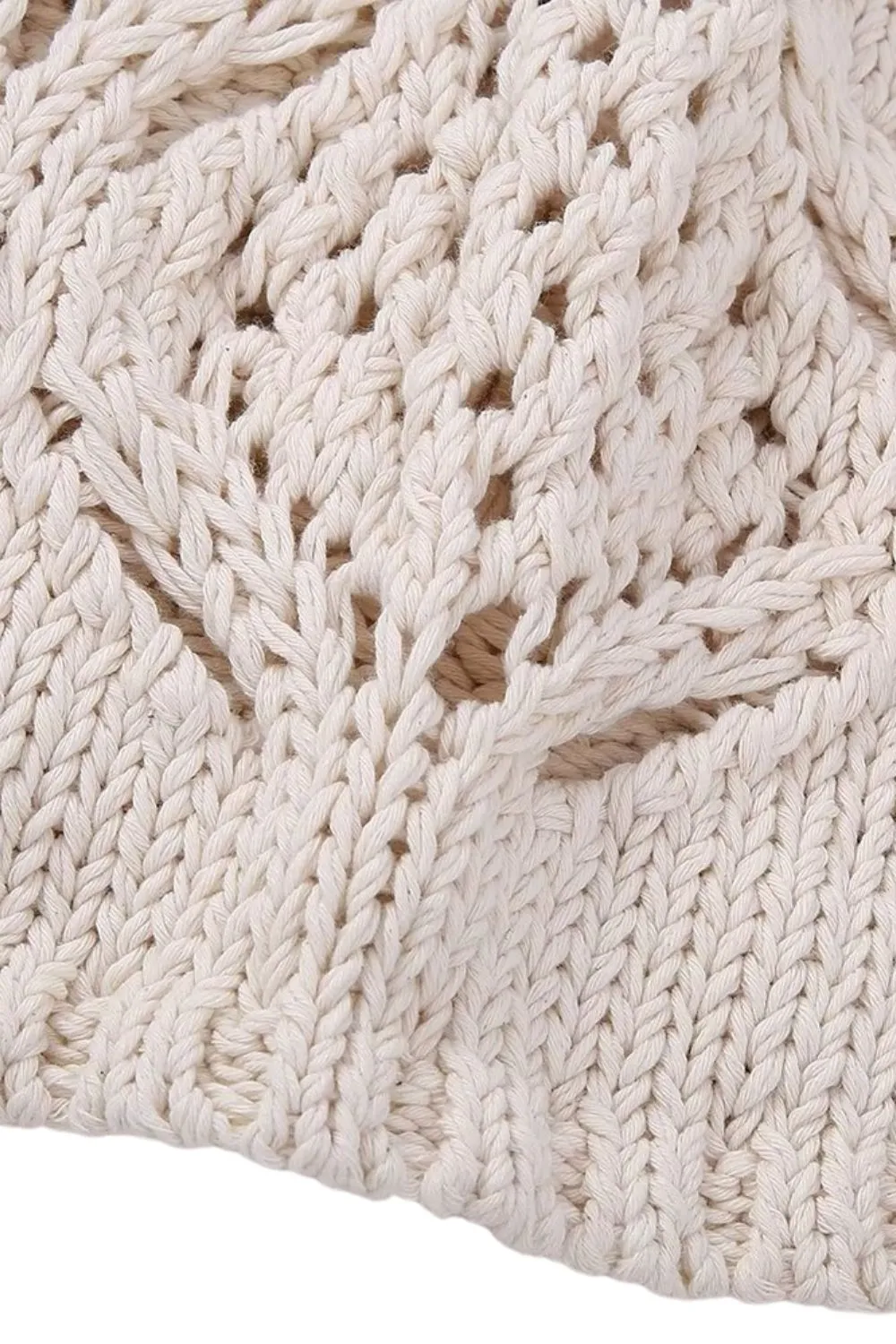 ‘Marina’ Cropped Round Neck Sleeveless Knit Top