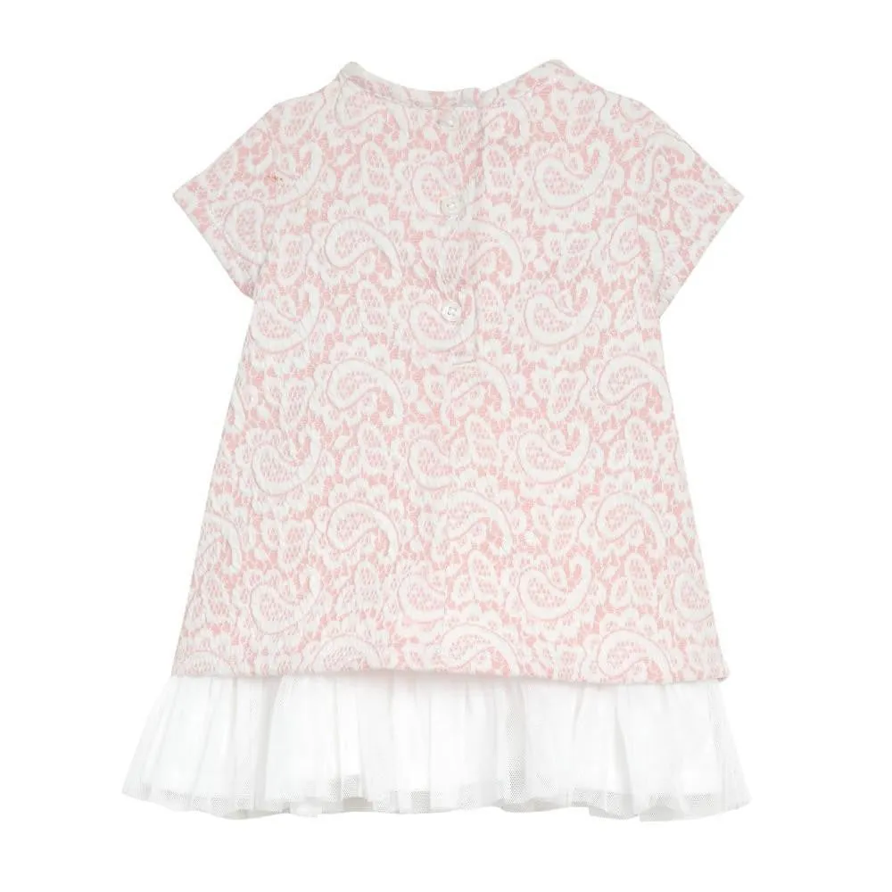 Marisa PInk Lace Front Set