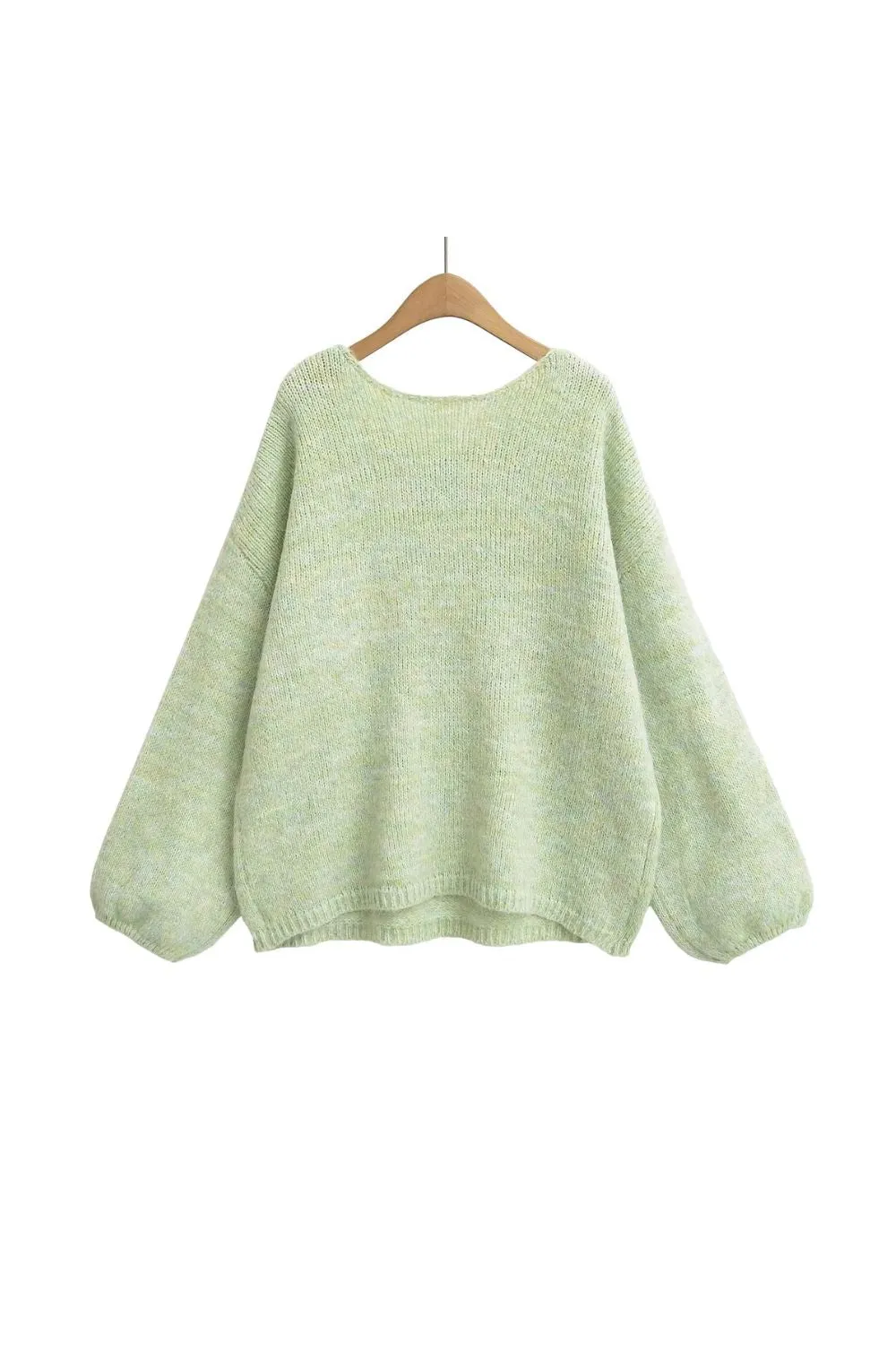 'Maya' Backless Bow - Adorned Knitted Top