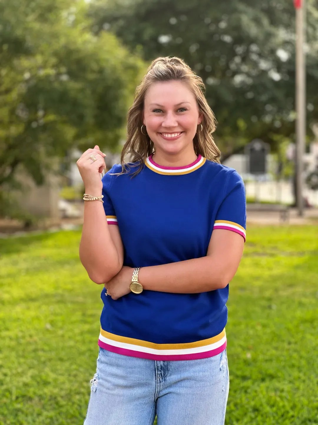 Meg Lightweight Knit Top