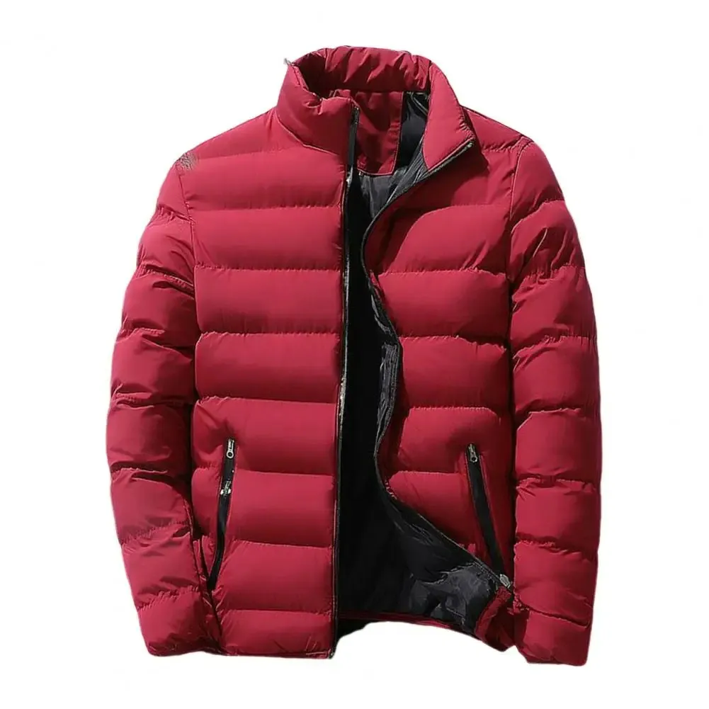 Men's Casual Lightweight Quilted Puffer Jacket with Zipper | Ideal for Autumn/Winter