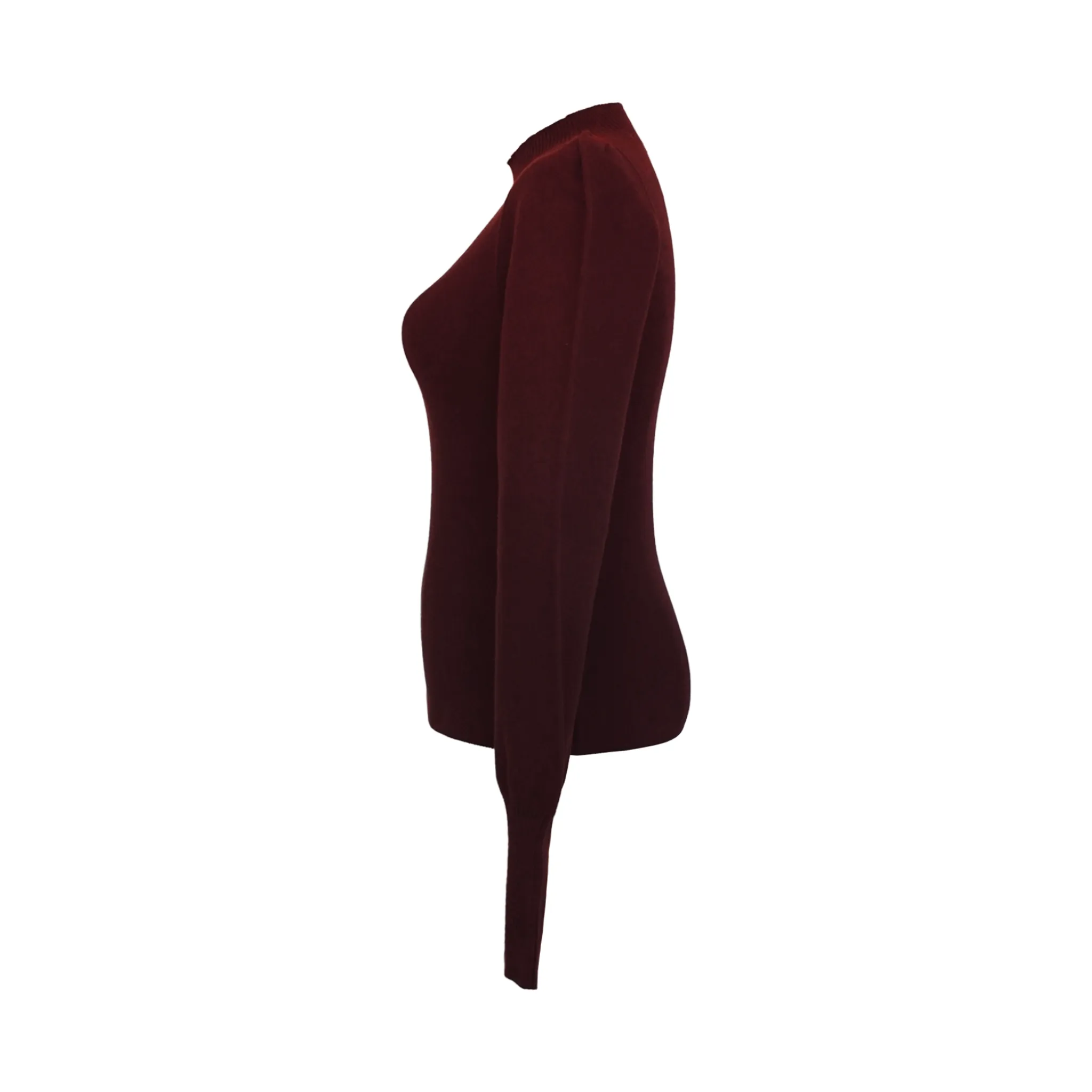 Meryl Knit Top - Oxblood