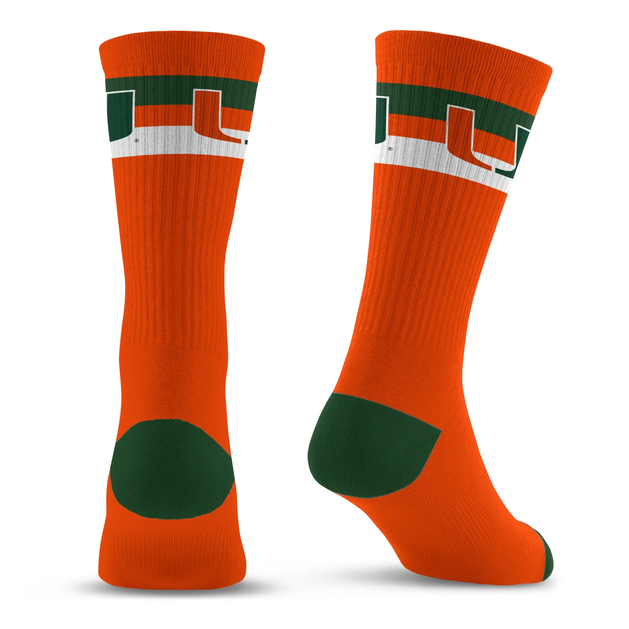 Miami Hurricanes Legend Premium Crew Socks
