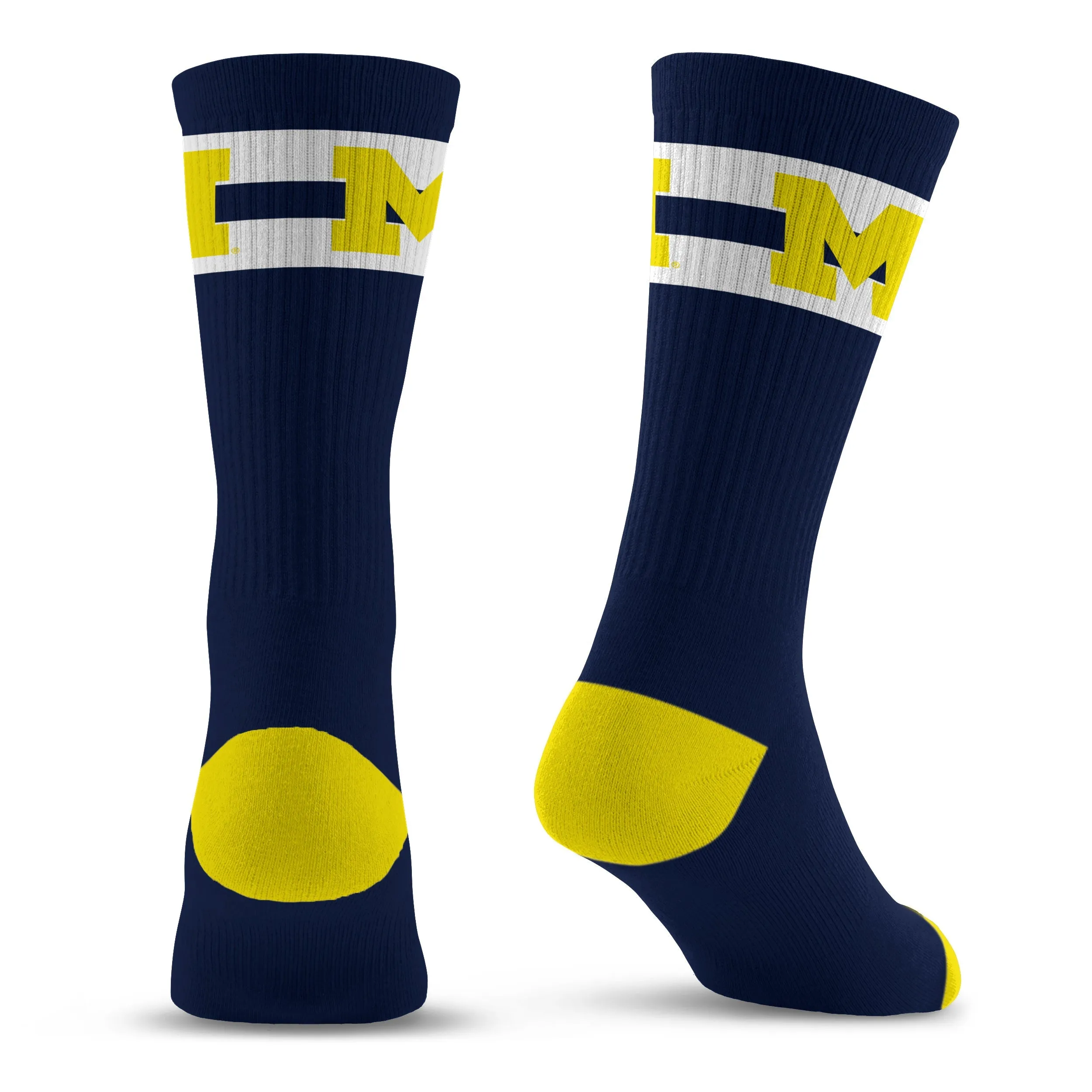 Michigan Wolverines Legend Premium Crew Socks