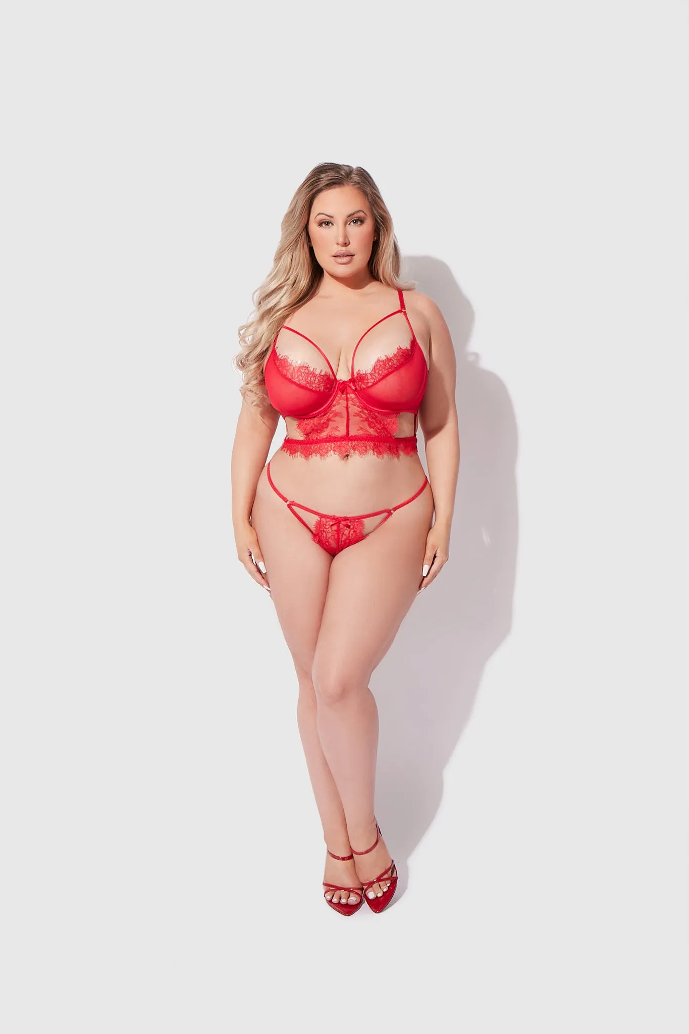 Mila Longline Bra and Panty Set