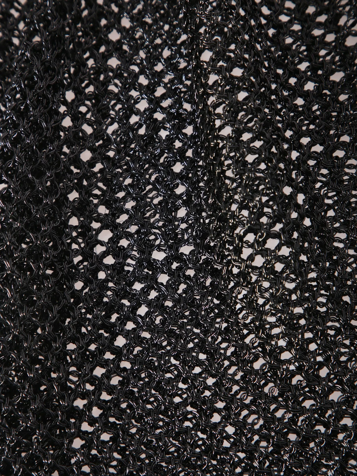 Miles black knit top