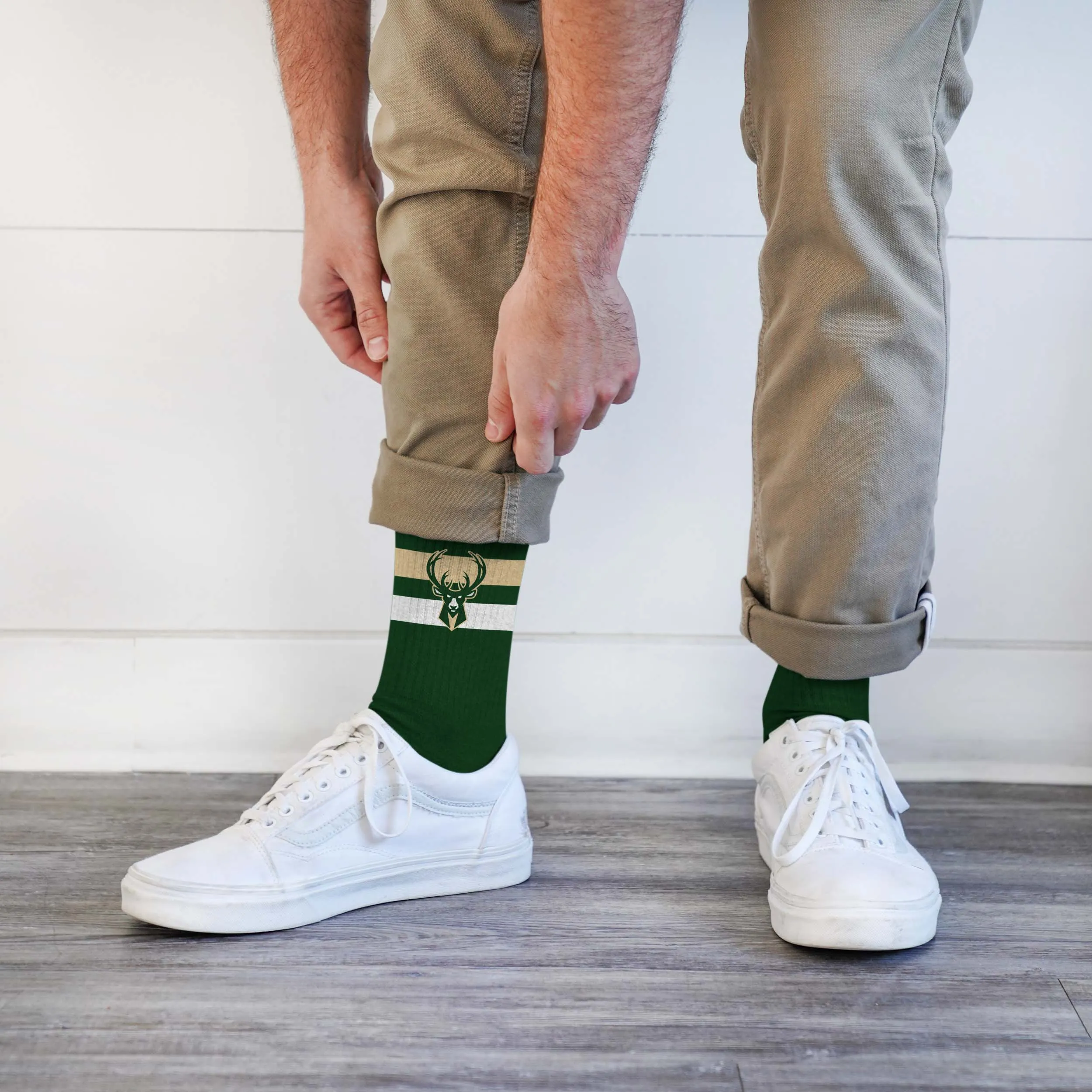 Milwaukee Bucks Legend Premium Crew Socks