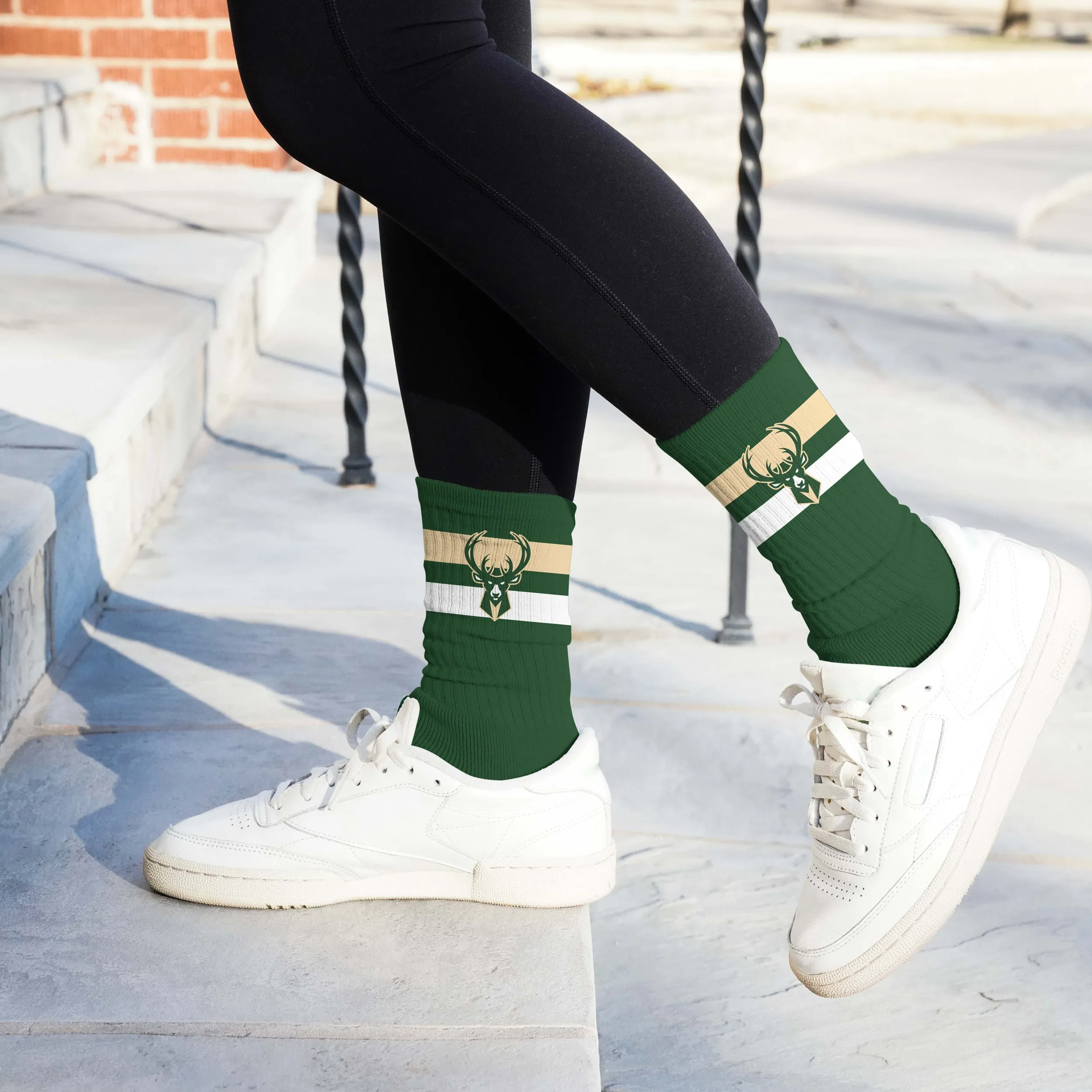 Milwaukee Bucks Legend Premium Crew Socks