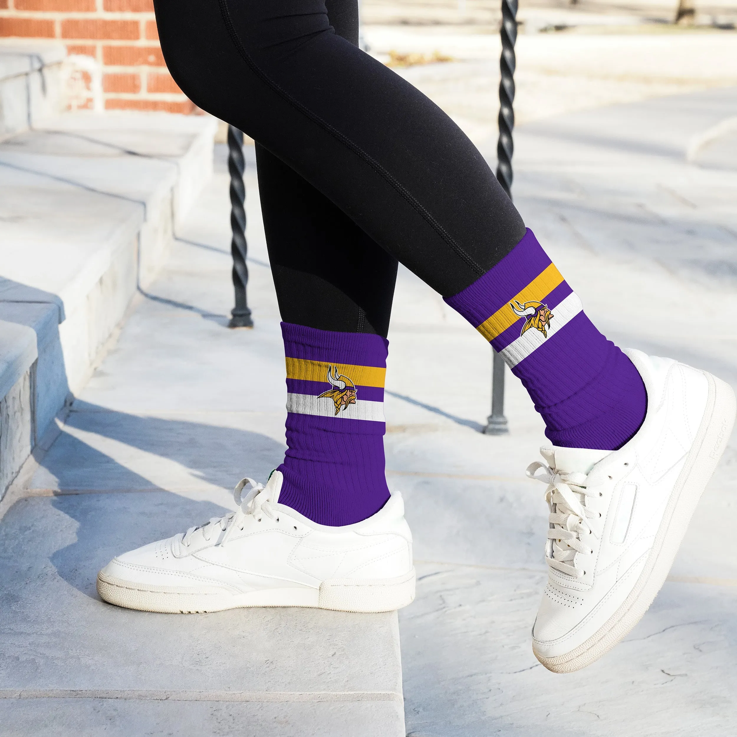 Minnesota Vikings Legend Premium Crew Socks