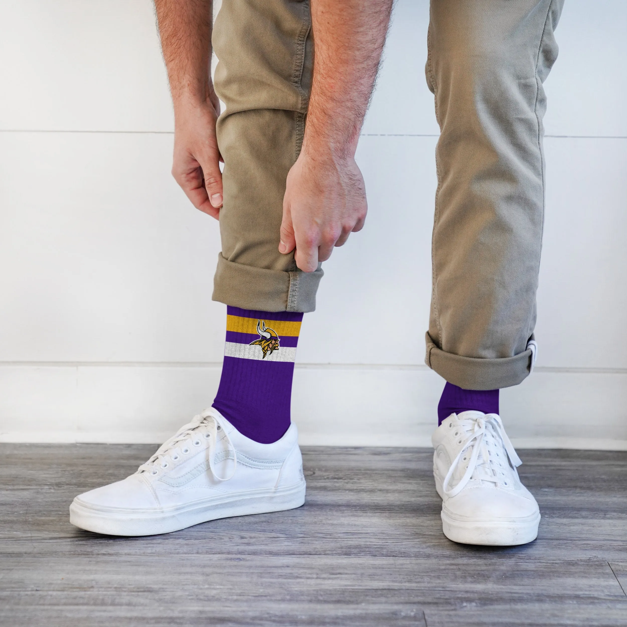 Minnesota Vikings Legend Premium Crew Socks