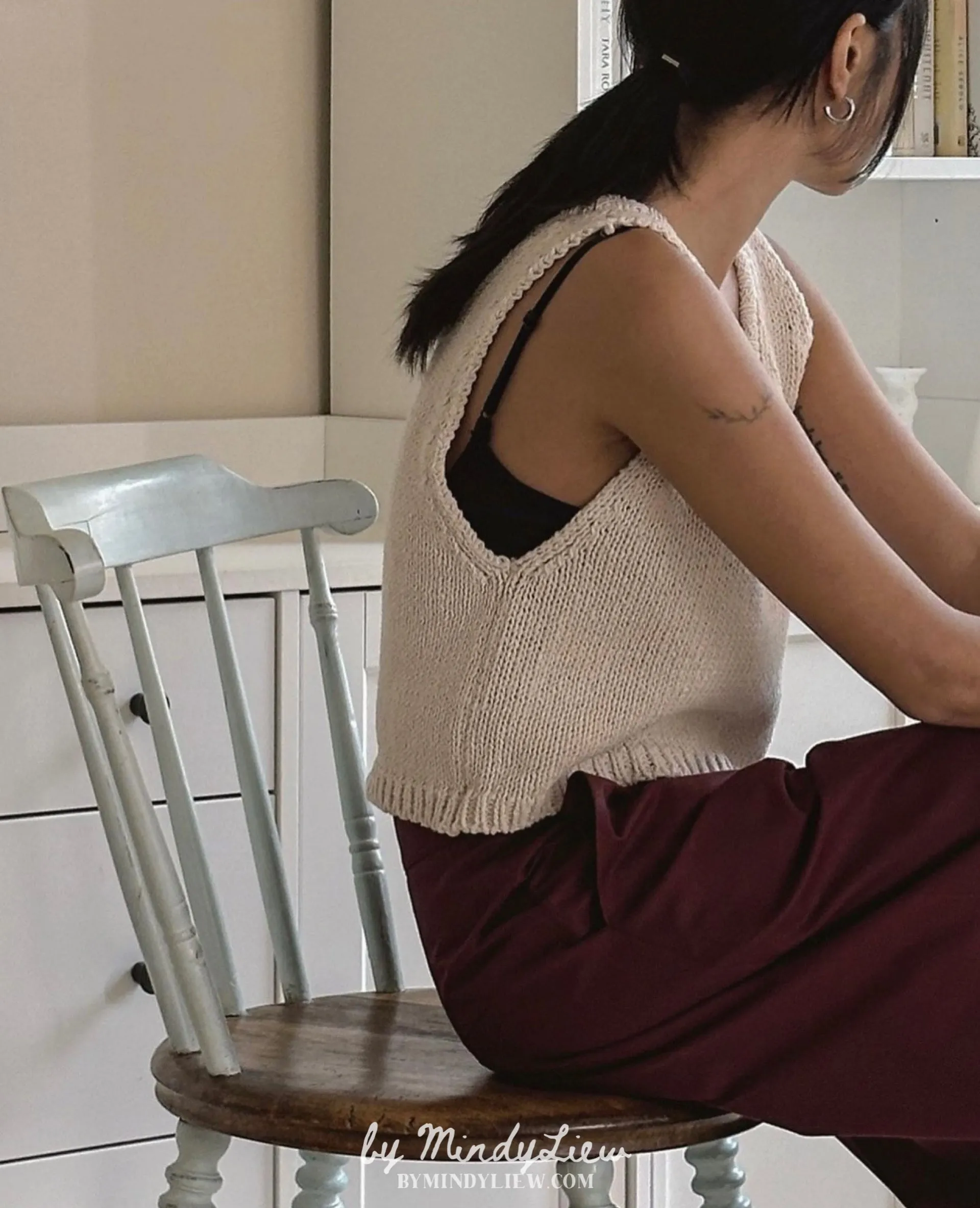 ML24407 Knit Sleeveless Top