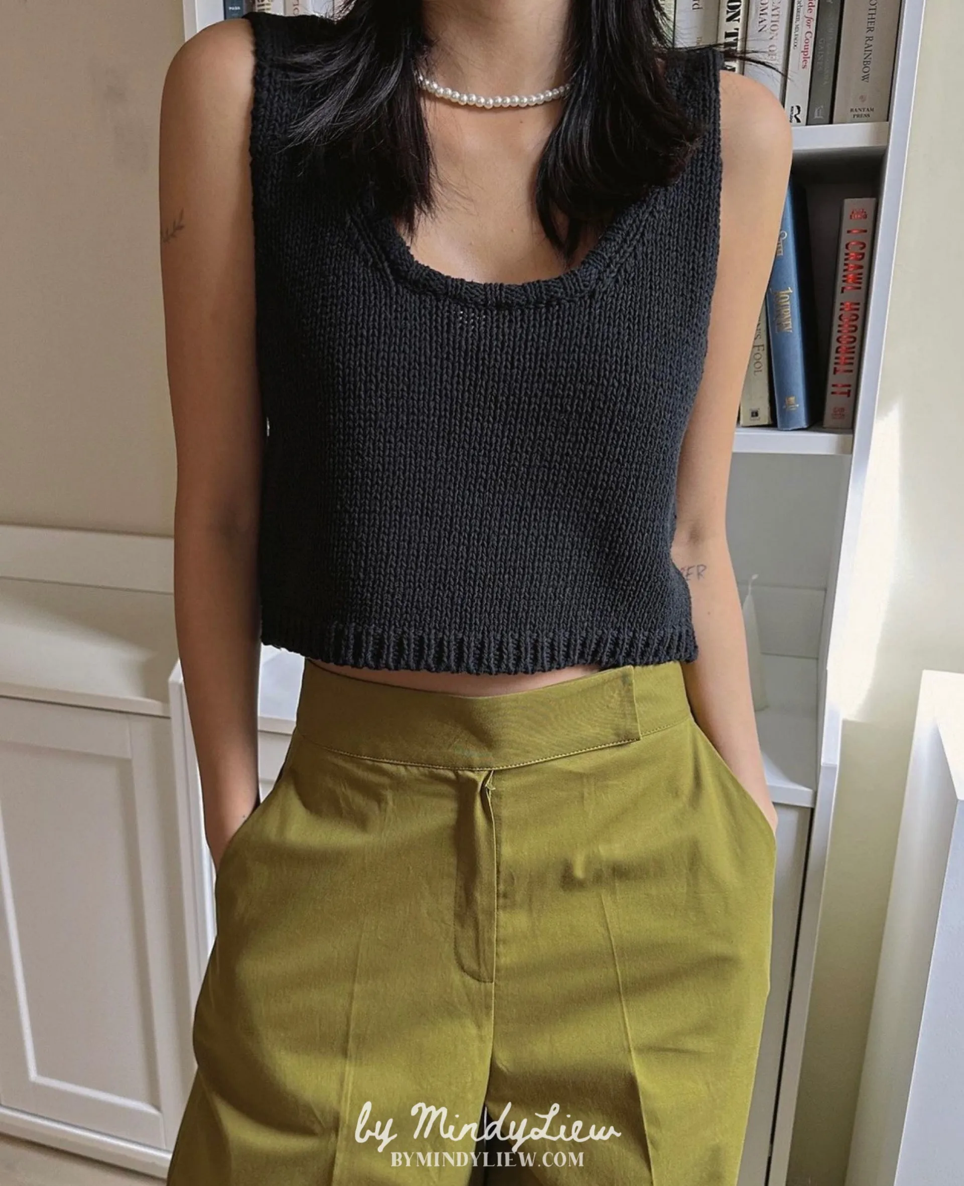 ML24407 Knit Sleeveless Top