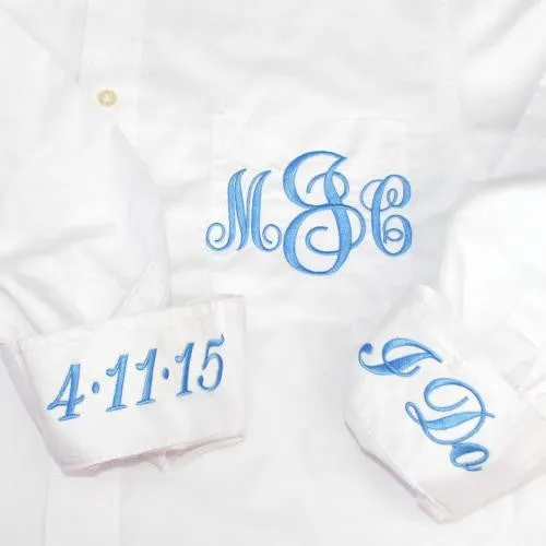 Monogrammed Bridal Party Shirts