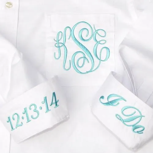 Monogrammed Bridal Party Shirts