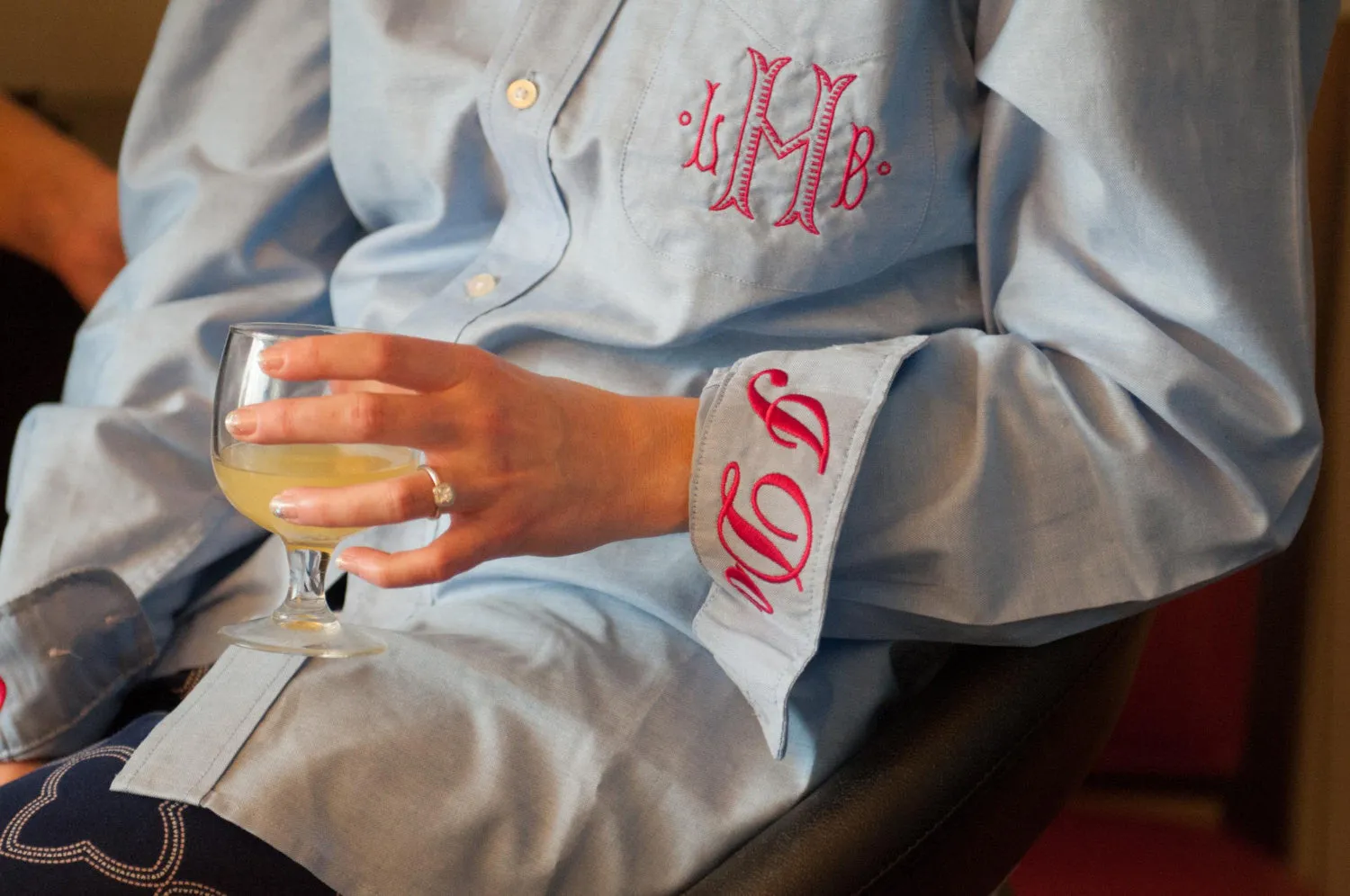 Monogrammed Bridal Party Shirts
