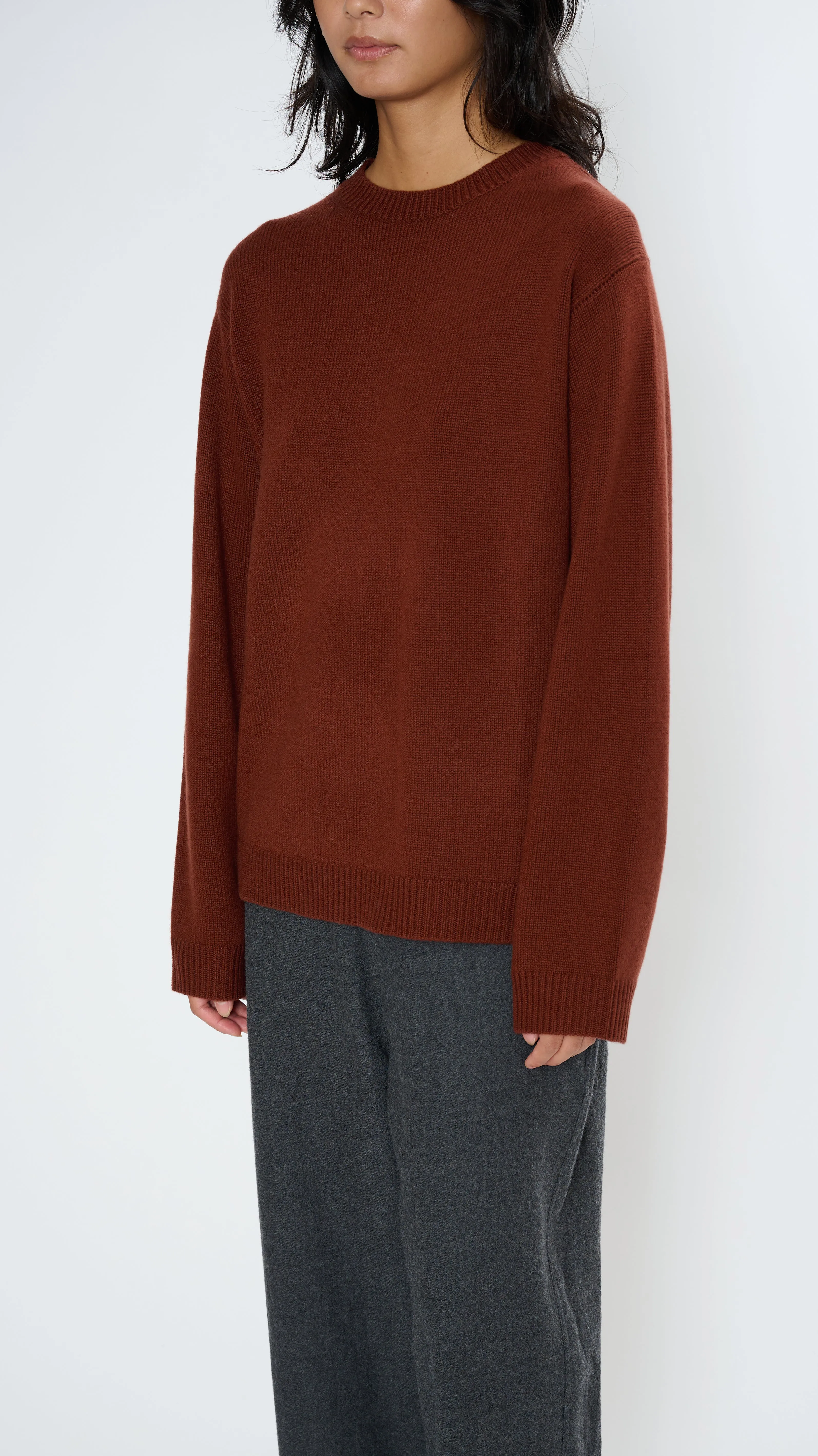 Moody Sweater in Brick