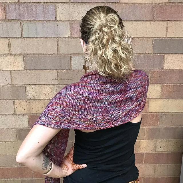 Murex shawl pattern