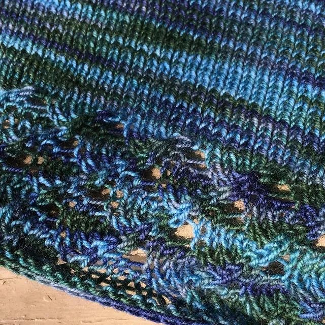 Murex shawl pattern
