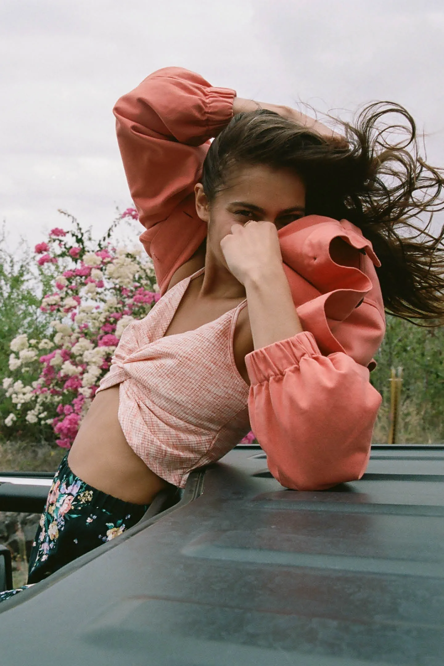 NADINE KNIT CROP TOP