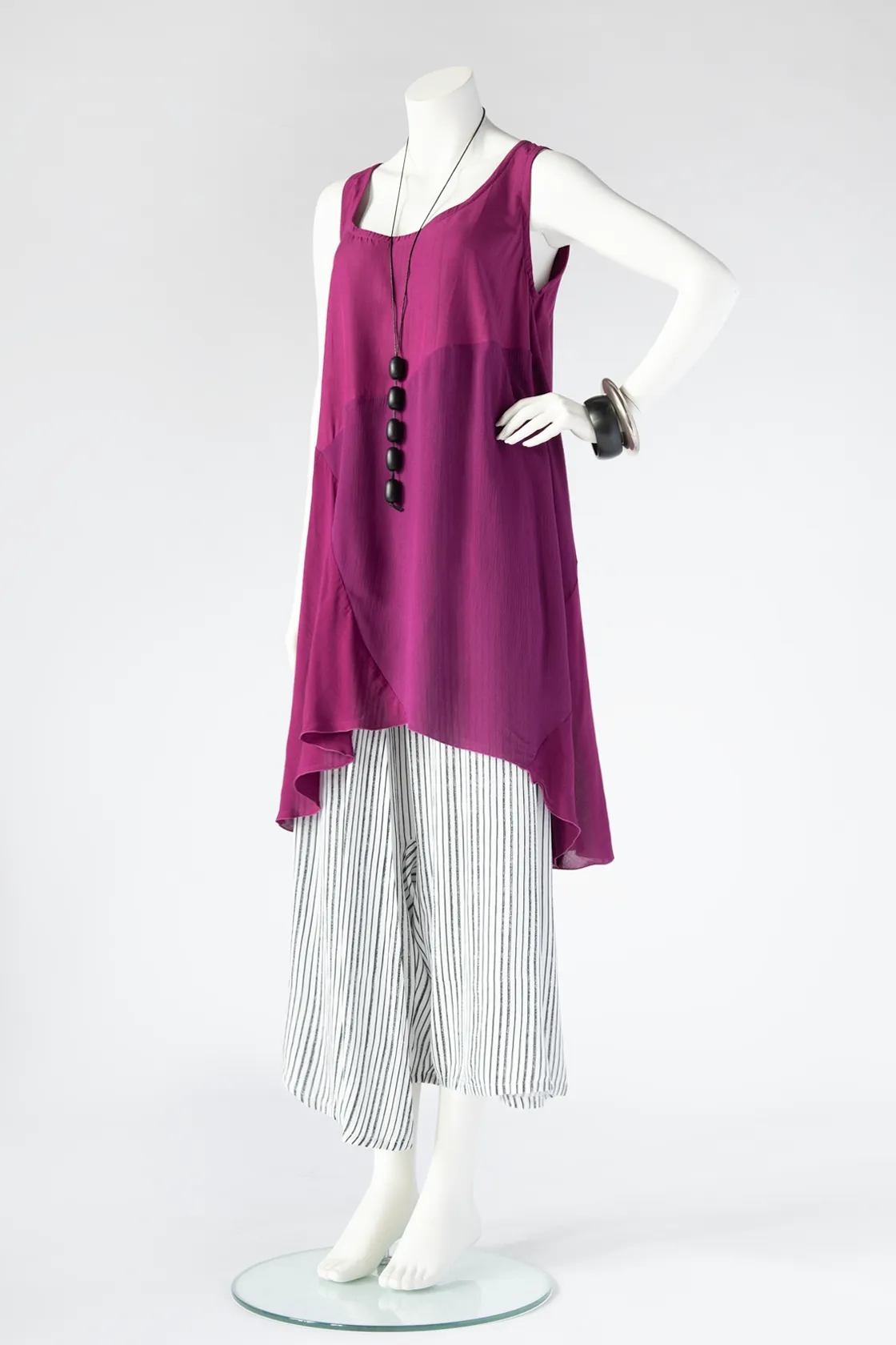 Nakamura Pant in B&W Tiano Crinkle