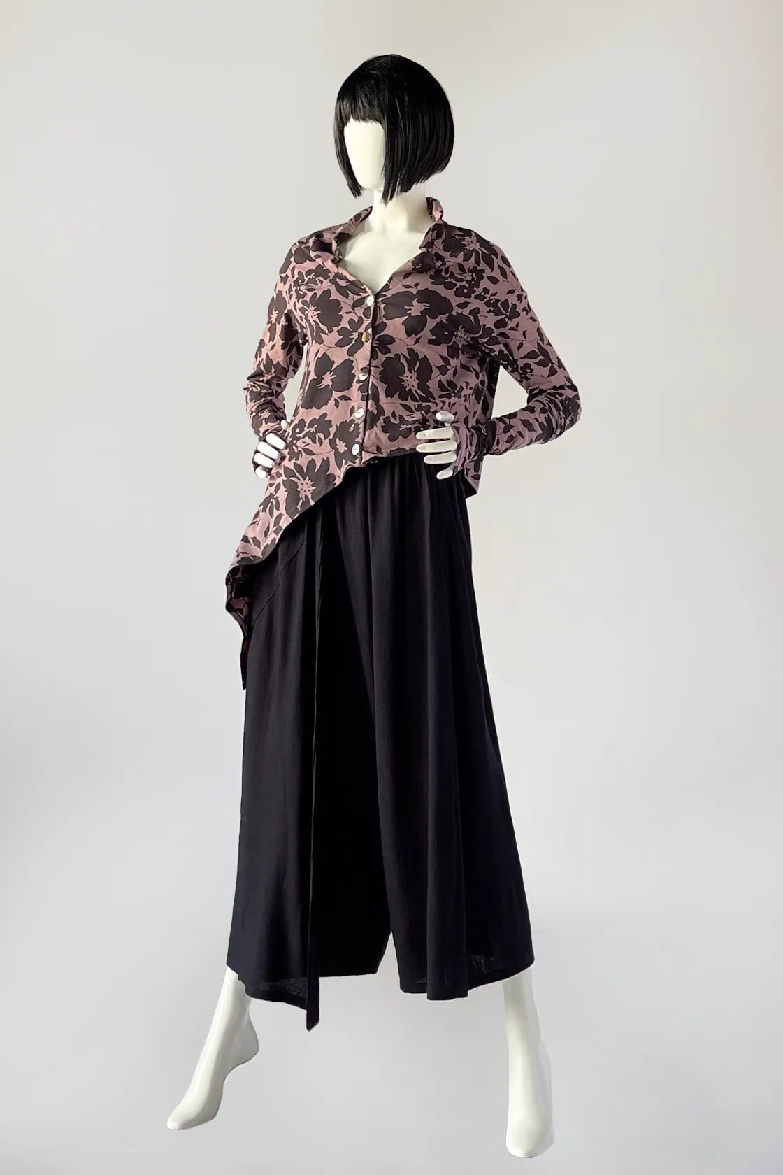 Nakamura Pant in Black Papyrus